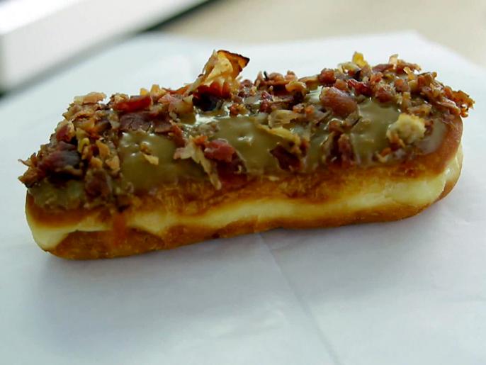 Maple Glazed Bacon Long John Recipe Food Network