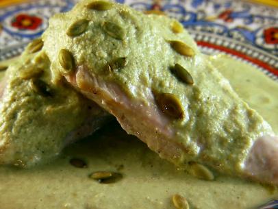 Chicken in Green Pipian Sauce Recipe | Marcela Valladolid | Food Network
