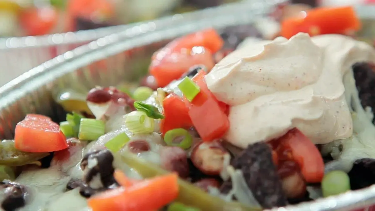 Sandra's Blue Corn Chip Nachos