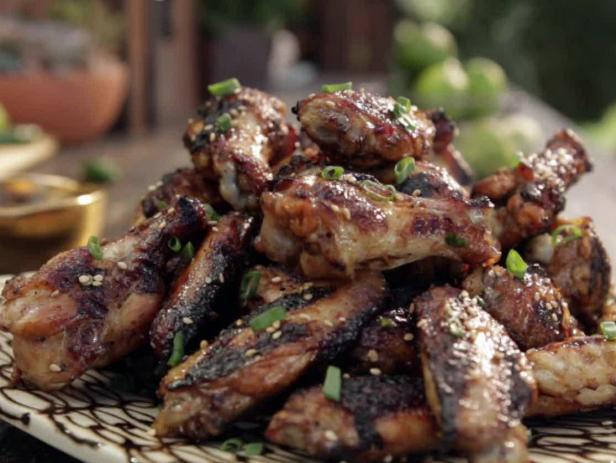 Firecracker Chicken Wings Recipe Guy Fieri Food Network