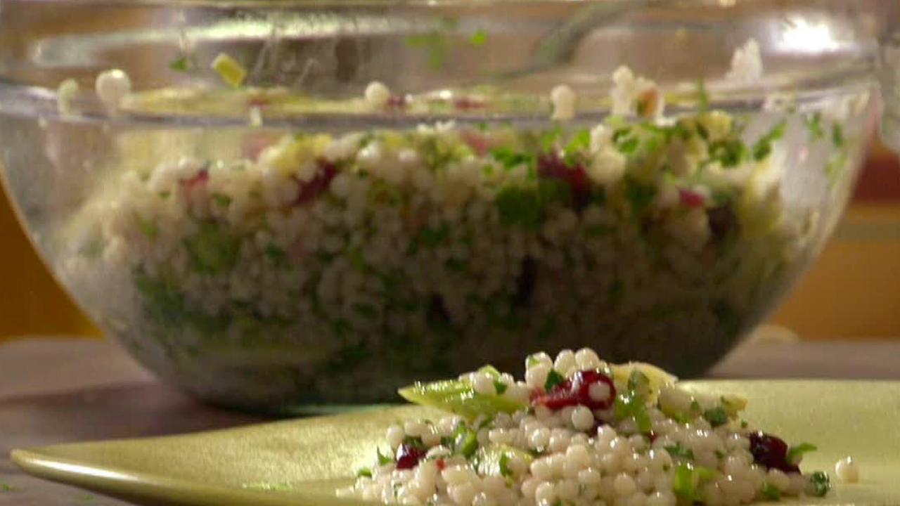 Tangy Israeli Couscous Salad