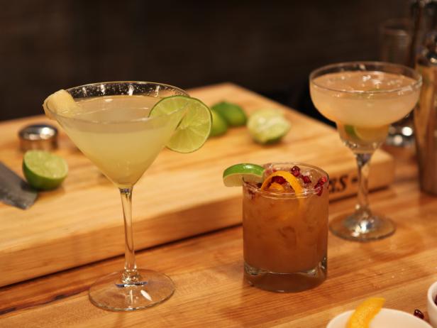 Trio of Margaritas - Ginger, Grapefruit and Tamarind