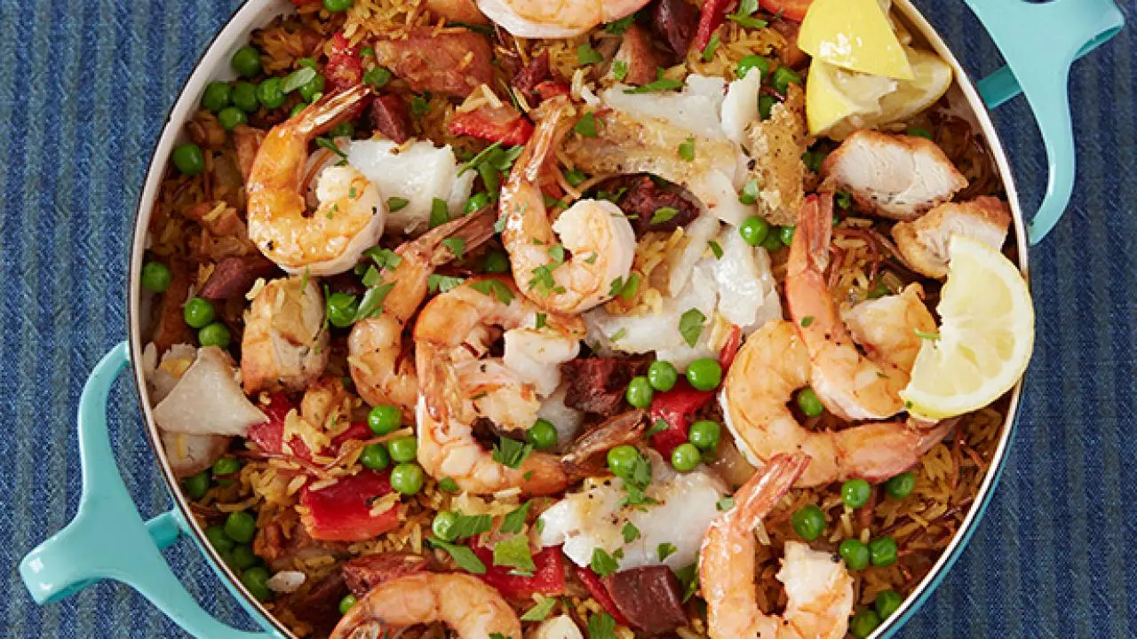 Rachael's Make-Ahead Paella