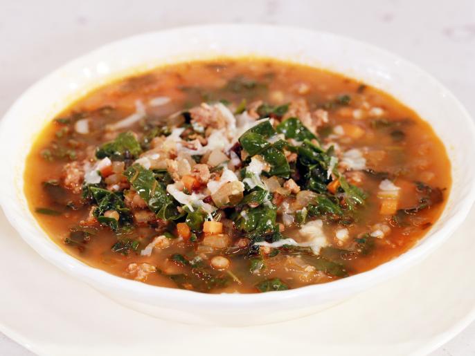 Lentil Soup with Kale and Sausage Recipe Rachael Ray Food Network