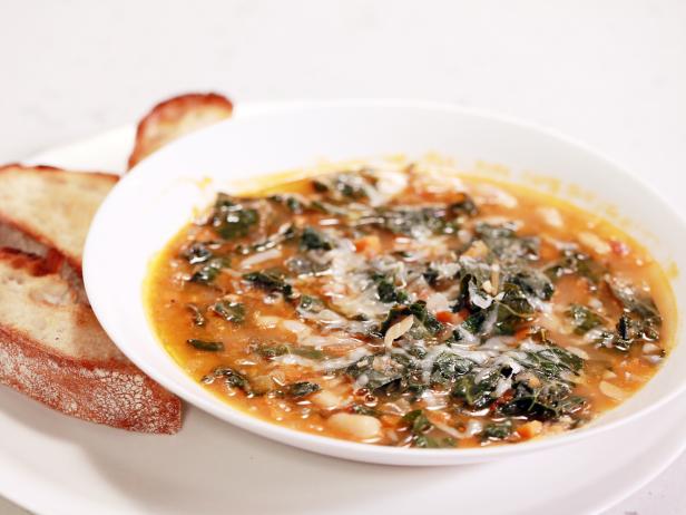 Mediterranean Bean and Bacon Soup