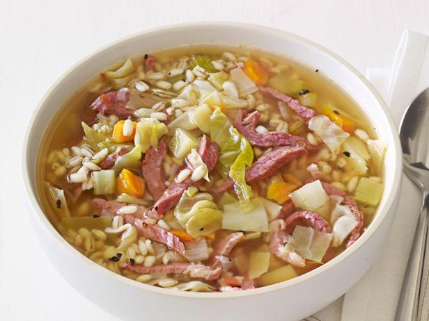 Corned Beef and Cabbage Soup Recipe | Food Network Kitchen ...