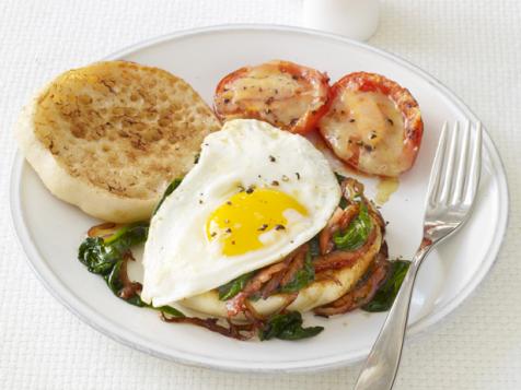 Spinach and Egg Sandwiches