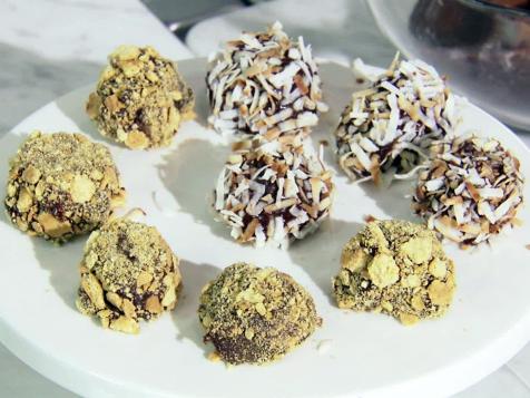 Crunchy Coated Chocolate Truffles