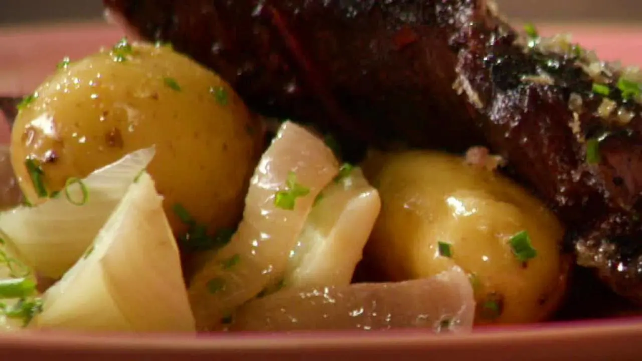 Fennel and Fingerling Confit
