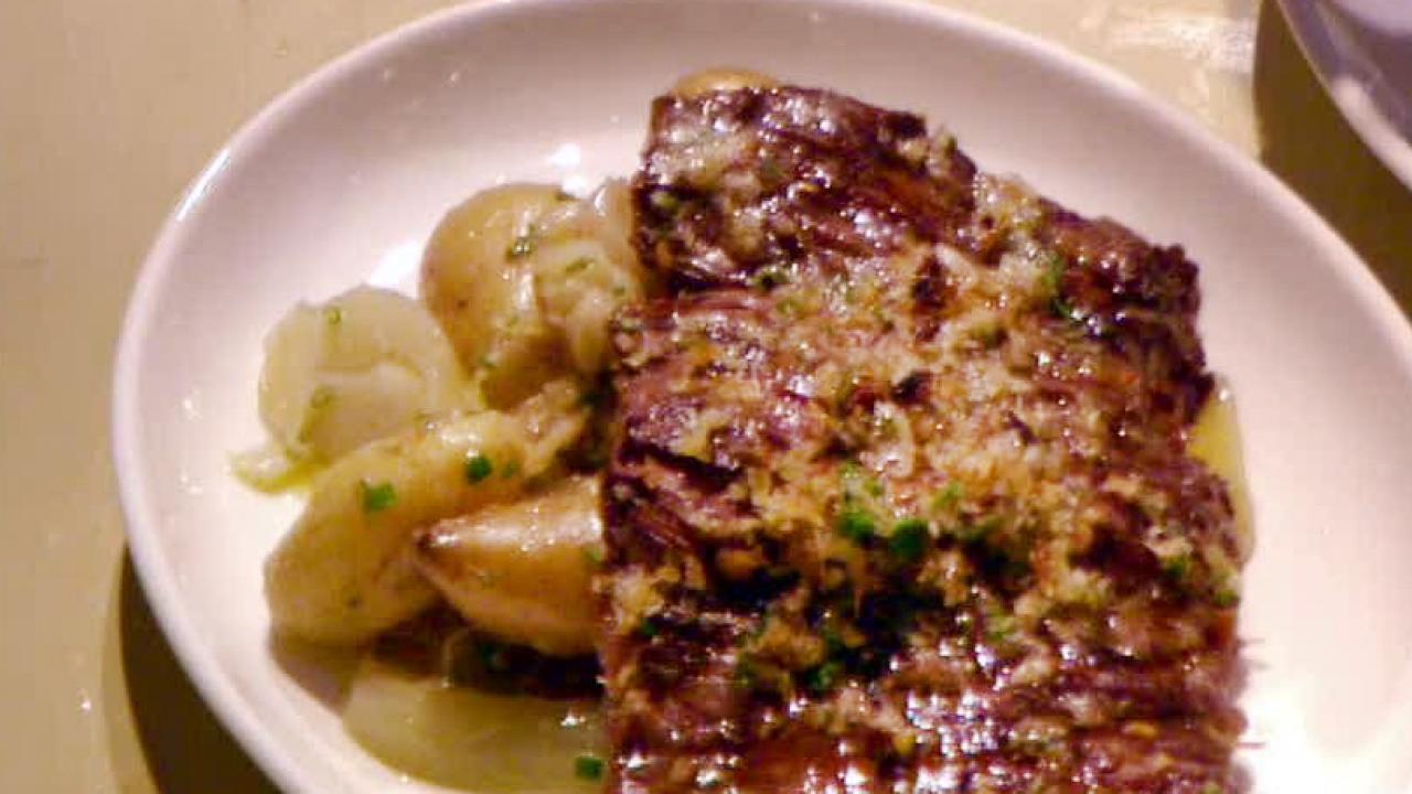 Steak With a Bagna Cauda Sauce