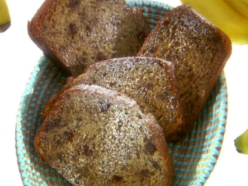 Mom's Banana Bread with Chocolate Chips Recipe | Melissa d'Arabian | Food Network