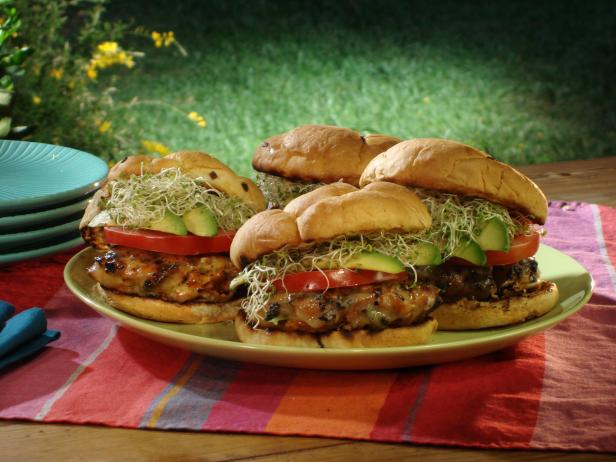Tassa's Turkey Cornucopia Burger with Paprika Aioli