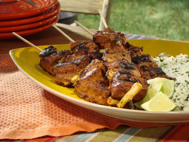 Grilled Tandoori-Style Lamb Skewers image