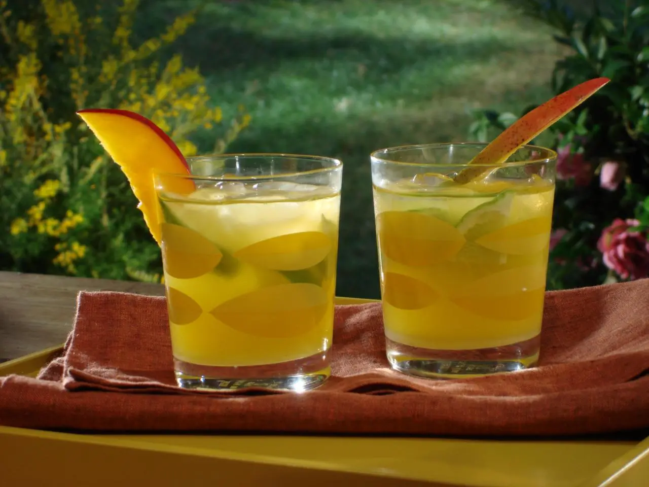 Mango Lime Caipirinha