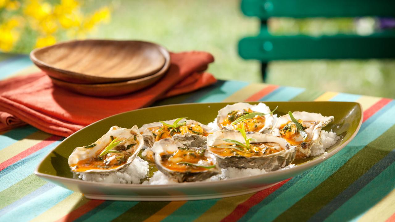 Grilled Low-Country Oysters