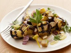 Bobby Flay's Grilled Eggplant Salad