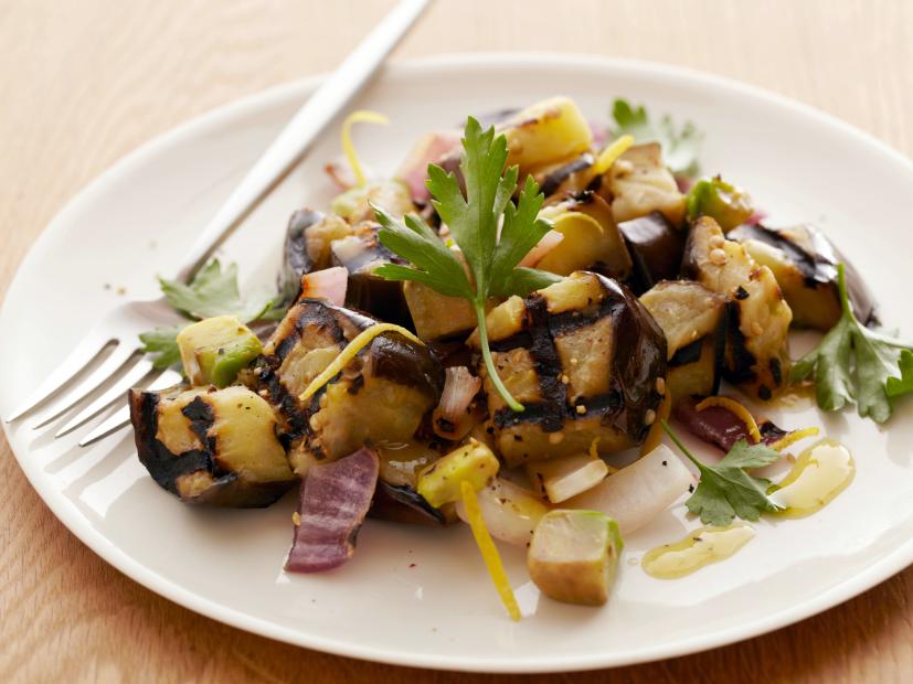 Grilled Eggplant Salad Recipe Bobby Flay Food Network,White Sweet Potato Name