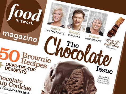 Food Network Magazine: March 2012 Recipe Index