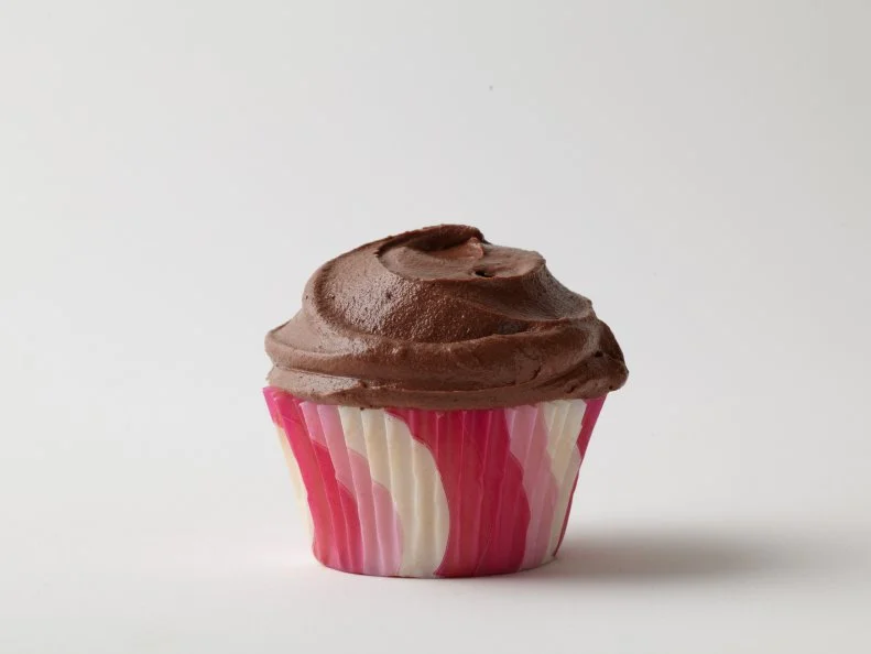 Sour Cream Cupcakes with Chocolate FrostingChocolate CupcakeAnne BurrellBeauty Shot