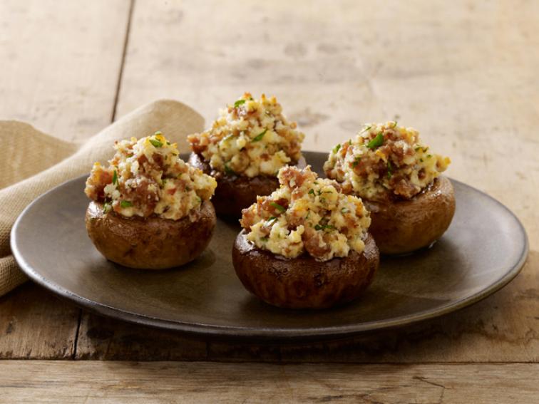 Sausage Stuffed Mushrooms Recipe Food Network