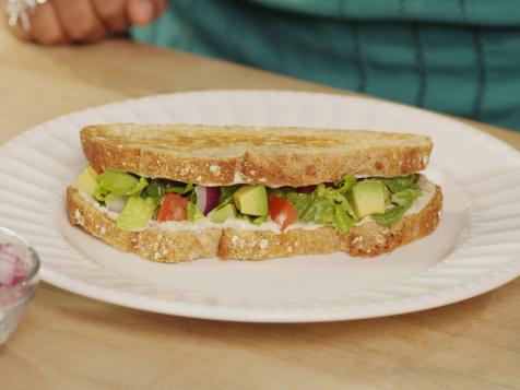 Avocado Lettuce Tomato Sandwich