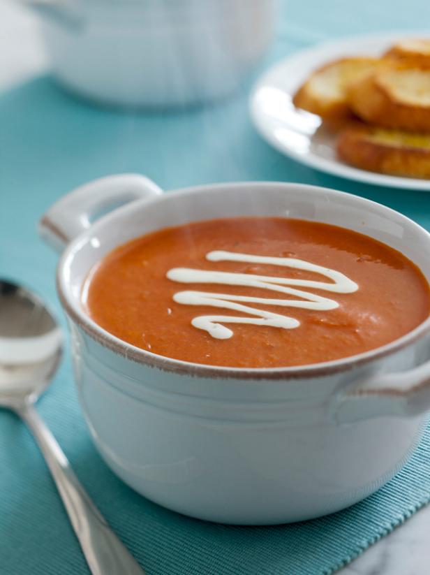 Sunny's Creamy Ranch Tomato Soup Recipe | Sunny Anderson | Food Network