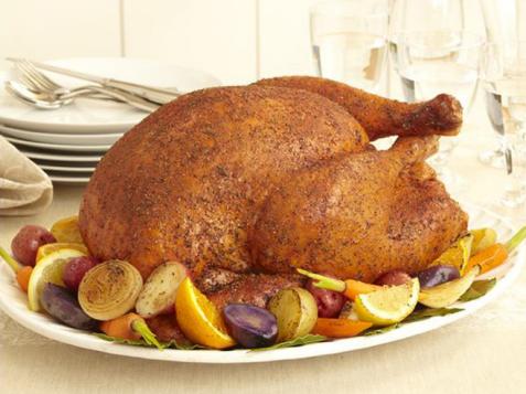 Savory Herb Rub Roasted Turkey