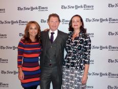 Food Network's Bobby Flay and Giada De Laurentiis came together during the New York City Wine & Food Festival to chat about Food Network Star and early shows.