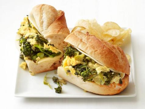 Egg and Broccolini Sandwiches