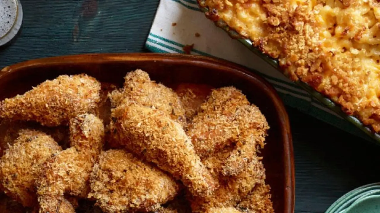 Oven-Fried Ranch Chicken