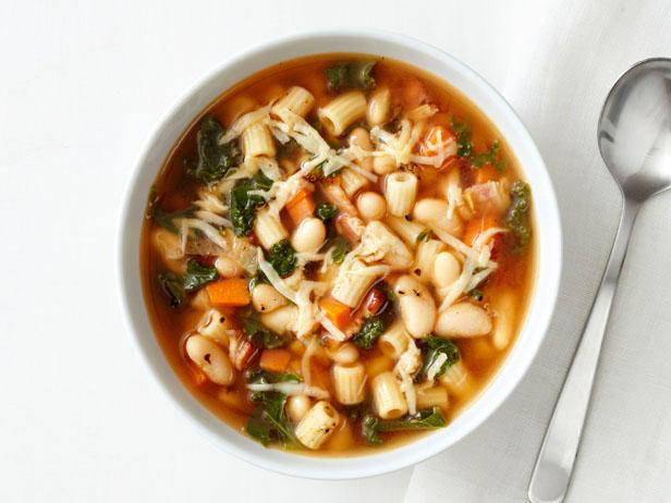 Pasta, Kale and White Bean Soup Recipe  Food Network Kitchen  Food Network