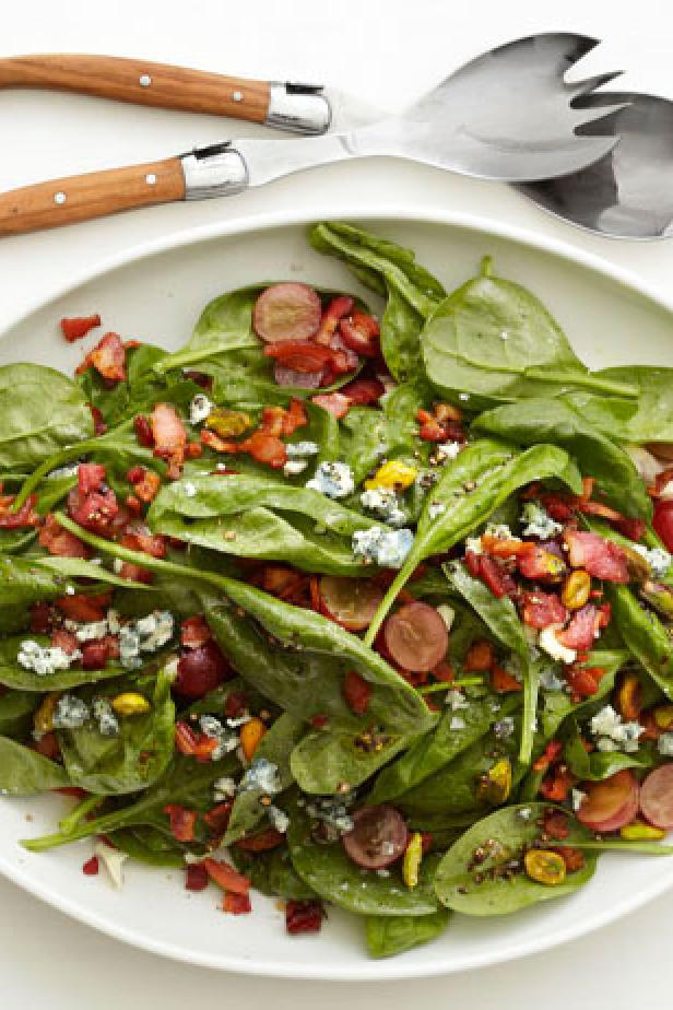 Warm Spinach Salad Recipe Food Network Kitchen Food Network