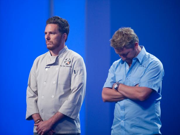 Chef Spike Mendelsohn and Chef Tim Love on The Next Iron Chef: Redemption