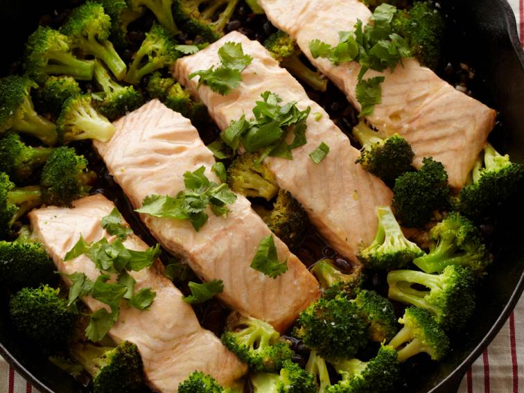 20Minute Hoisin Skillet Salmon Recipe Food Network Kitchen Food