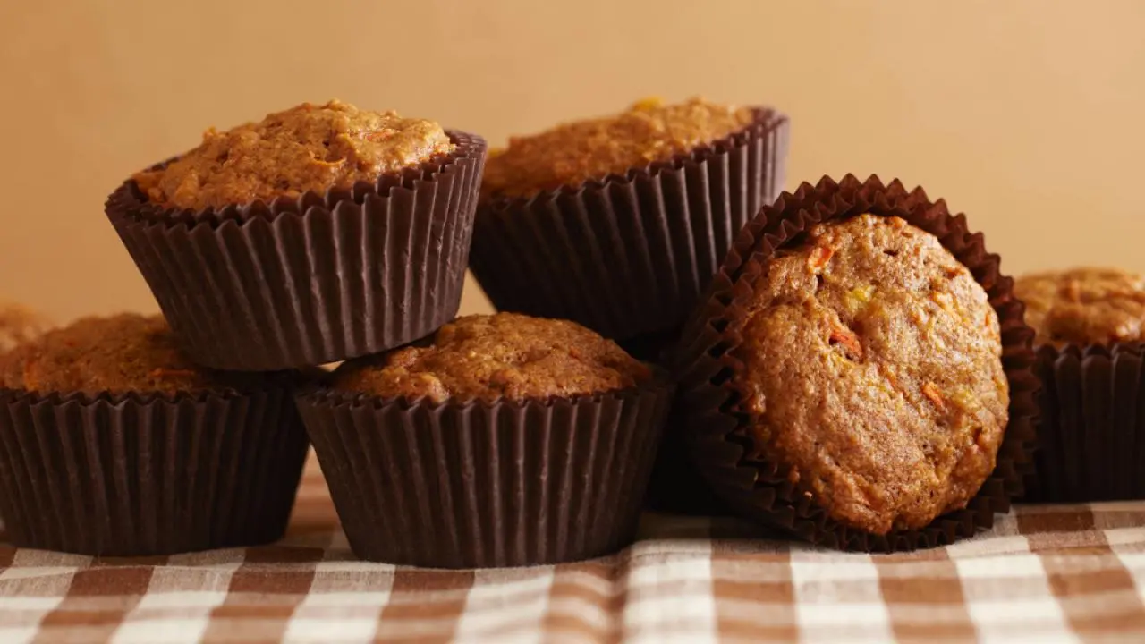 Healthy Carrot Muffins