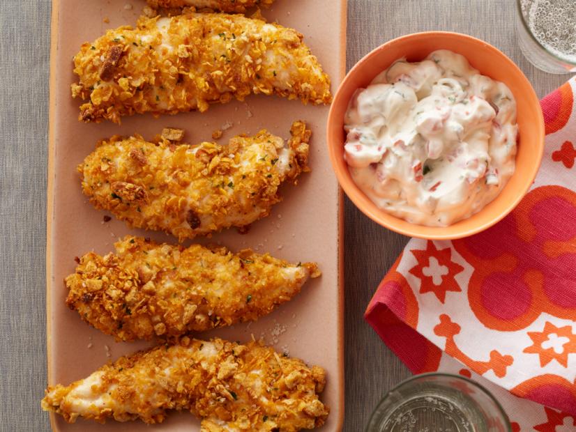 Homemade Frozen Chicken Fingers Recipe | Food Network ...