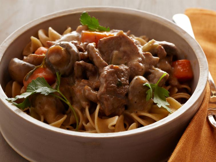 Healthy Pressure Cooker Beef Stroganoff Recipe Food Network Kitchen