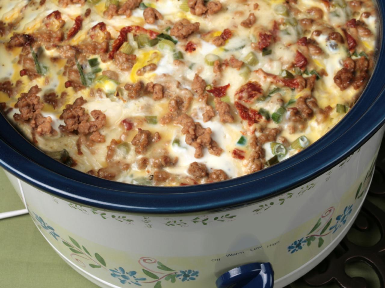 Slow Cooker Breakfast Casserole - Diary of A Recipe Collector