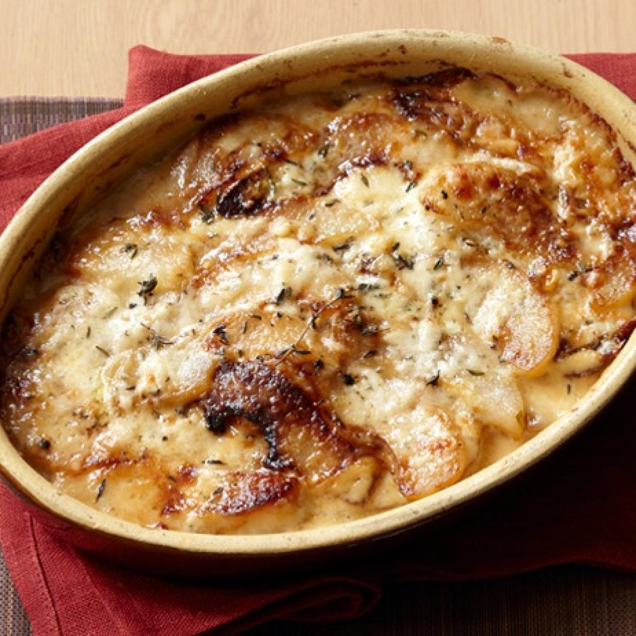 Potato and Celery Root Gratin - Culinary Ginger