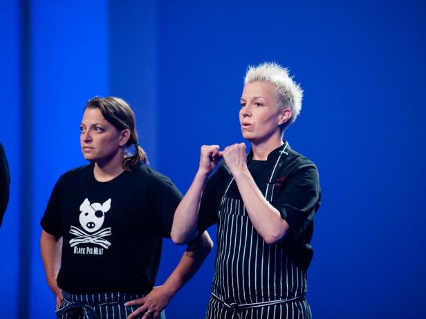 Chef Duskie Estes and Chef Elizabeth Falkner