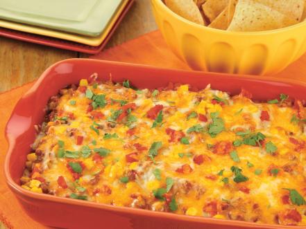 Enchilada Bean Dip with Corn Recipe | Food Network