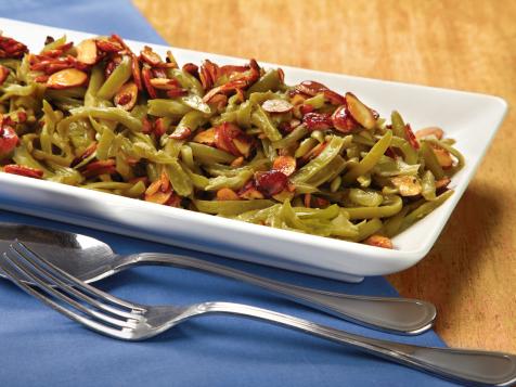 Toasted Almond Green Beans