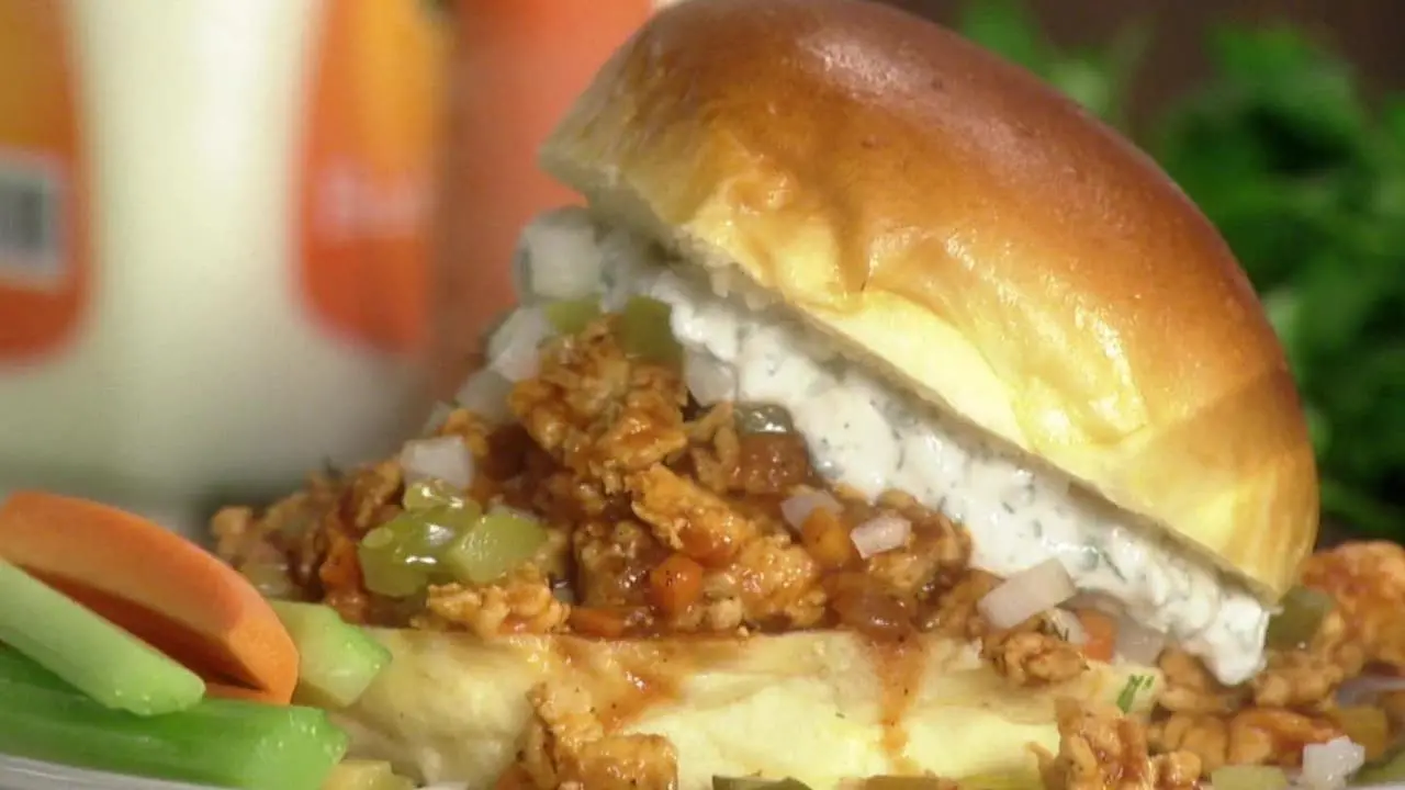 Buffalo Turkey Sloppy Joes