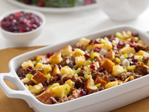 Sunny's Italian Sausage Holiday Stuffing