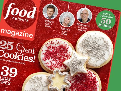 Food Network Magazine: December 2012 Recipe Index