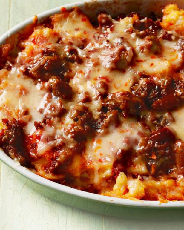 Chorizo and Polenta Lasagna image