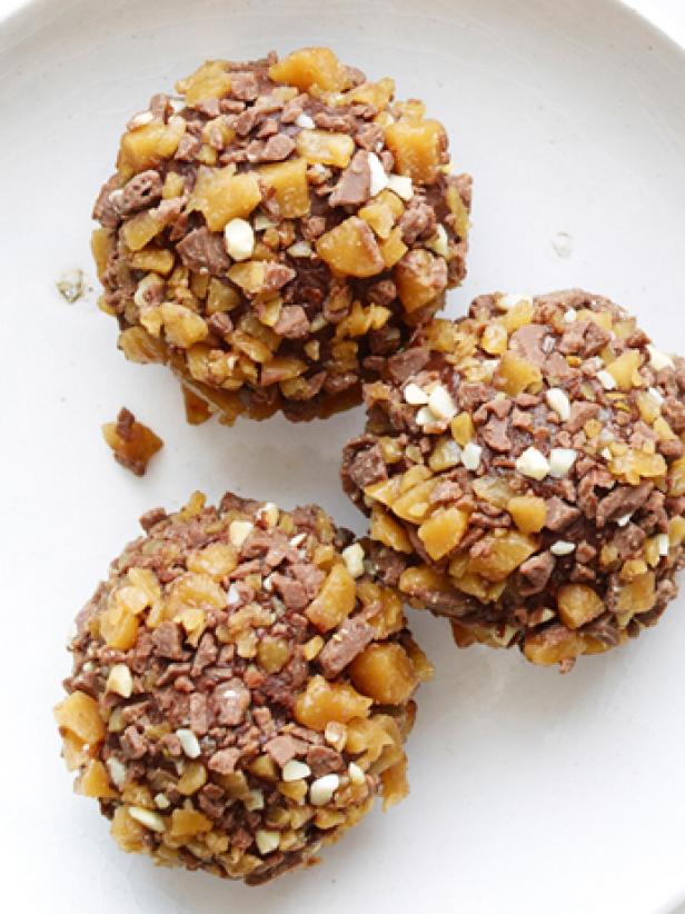 Espresso Chocolate Truffles With Toffee image