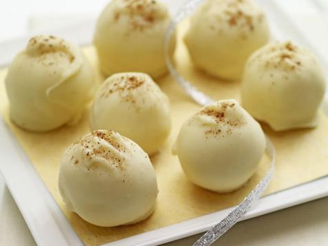 Eggnog Truffles