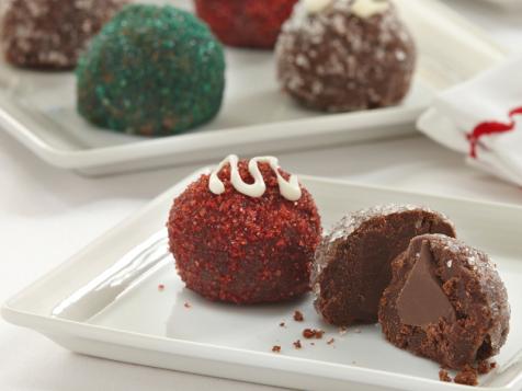 Peppermint Truffle Cookies