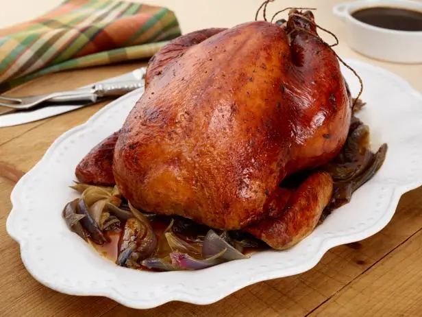 Maple Brined Roast Turkey Recipe | Food Network